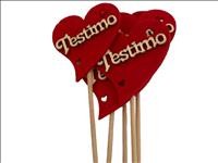 PICK COR T ESTIMO h50cm FUSTA I FELTRE 5u